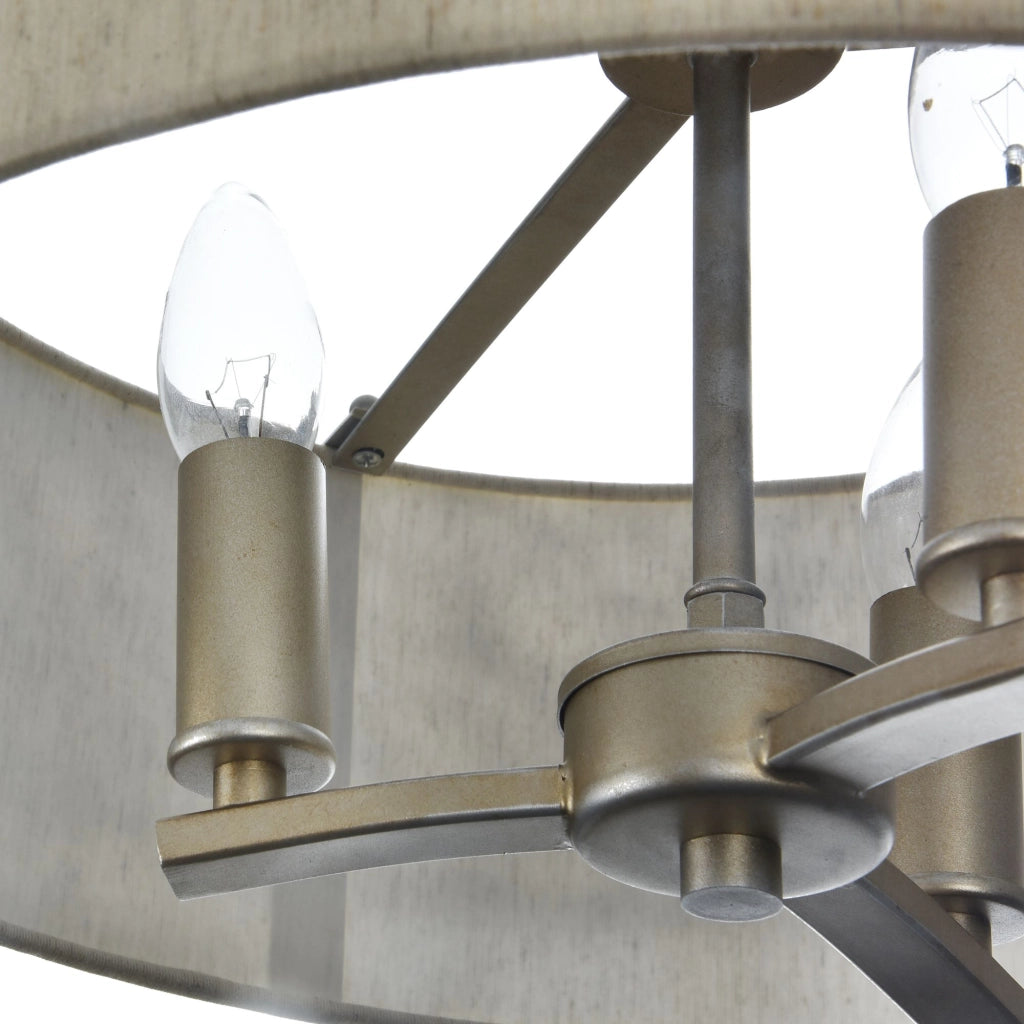 Lampadario Maytoni Venera ottone 3 luci Ø46,4 E14 dimmerabile