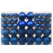 Set Palline di Natale 100 pz Blu cod mxl 42729