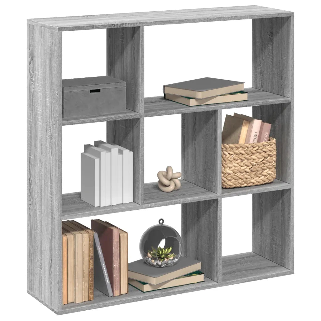 Libreria Divisorio Grigio Sonoma 102x29x103,5 cm in Truciolato 858053