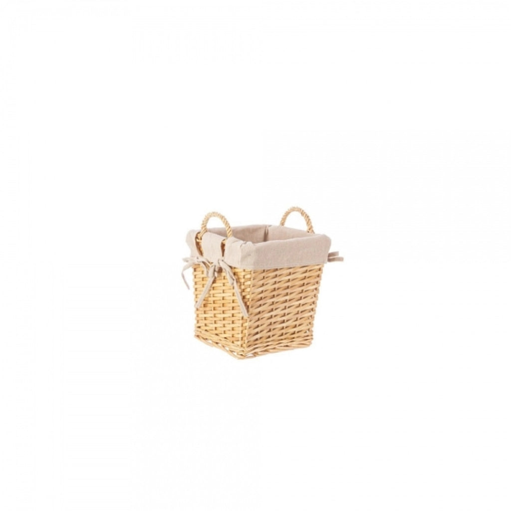 Cesta alesha quad.beige mis m