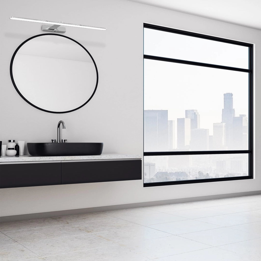 Applique LED Milagro Splash 60cm 12W 4000K IP44 cromo