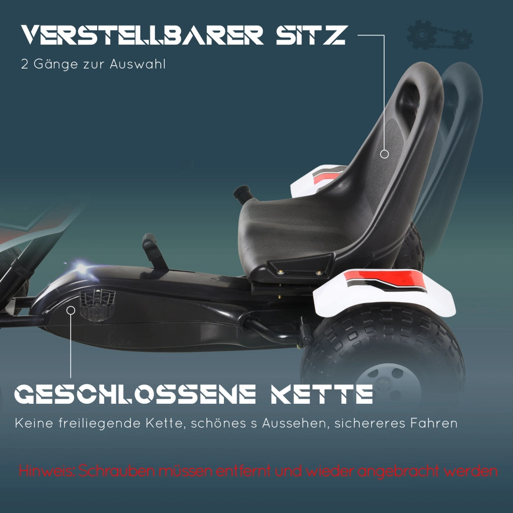 Go-kart per bambini ¨C zephmum ¨C Bianco