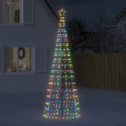 Albero di Natale a LED con Punte 570 LED Colorato 300 cm 358106