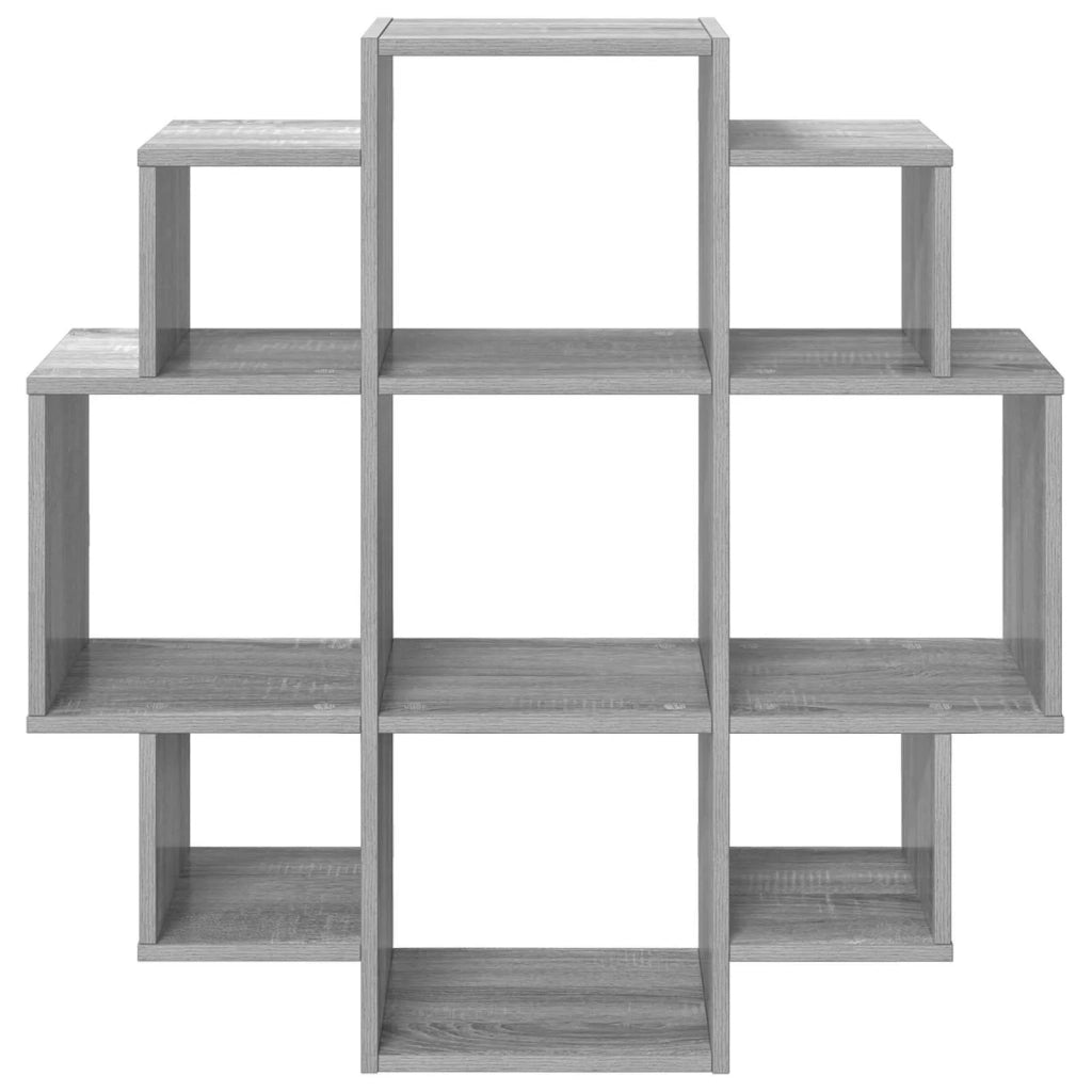 Scaffale da parete Sonoma grigio 90 x 25 x 90 cm 8012177