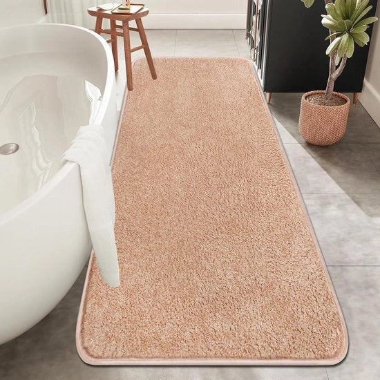Matrimoniale in Beige, Piastra di Accappatoio in Microfibra, Dimensioni 120x50cm, Matrimoniale Antiscivolo Lavabile