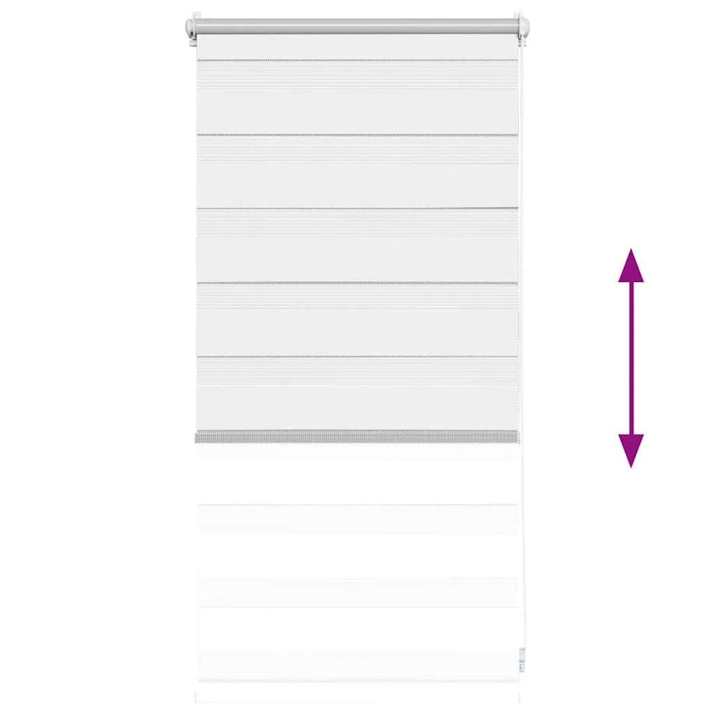 Tenda Oscurante a Rullo Zebra 40 x 100 cm Bianca cod mxl 44923