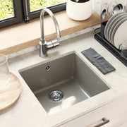 Lavello Grigio 430 x 460 mm 80% Quarzo e 20% Resina 42028421