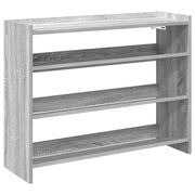 Scarpiera | Mobile per scarpe Grigio Sonoma 80x25x62 cm in Legno Multistrato