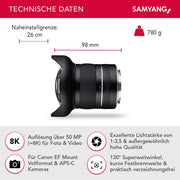 XP 10mm F3.5 Canon EF