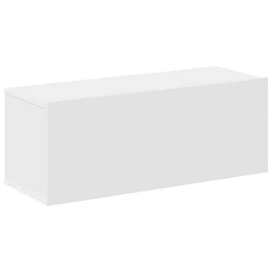 Set di Mobili Porta TV 4 pz Bianco in Legno Multistrato cod mxl 7032