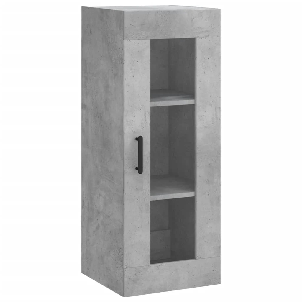 Buffet credenza cassettiera mobiletto mobile contenitore organizer cucina soggiorno salotto alto 34,5 x 34 x 180 cm legno ingegnerizzato grigio 02_0034418