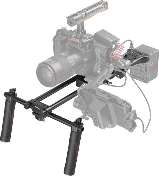 Kit di supporto per schiena universale per macchina fotografica - sistema di supporto a barra 15mm per DSLR e camcorder