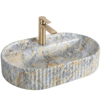 Lavabo Da Appoggio Rea Marcela 60 Ruststone