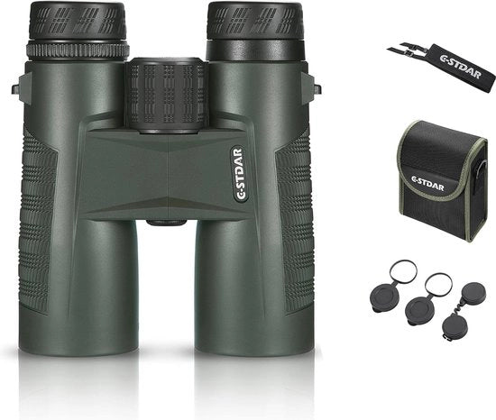 Binocolo da Caccia da 10x42 - Impermeabile e Notturno - Ideale per l'Osservazione degli Uccelli, la Caccia, i Viaggi e i Concerti