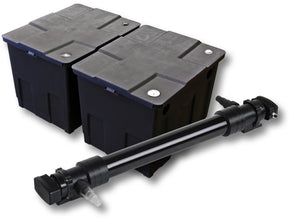 set per laghetti filtro a 2 camere 60000l chiarificatore UVC serie 6 da 72W