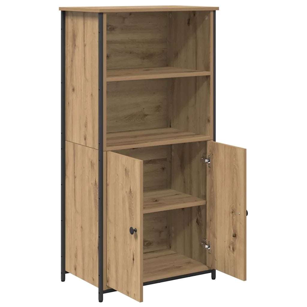 Credenza-Buffet-Armadio da cucina Rovere artigianale 62 x 36 x 121,5 cm