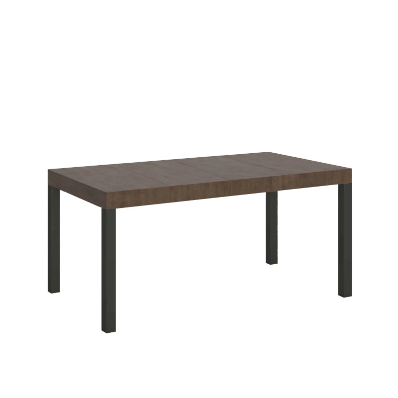 Tavolo allungabile 90x120/224 cm Everyday Premium telaio Antracite - Noce