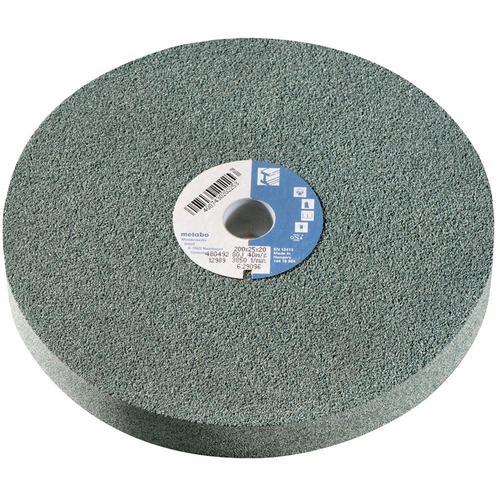 Trade Shop - Disco Mola Da Banco Abrasiva Grana 80 Smerigliatrice 150x25x32 Affila Utensili -