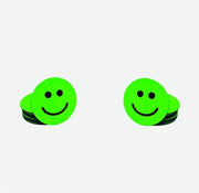 20 magneti verdi sorrisi (diametro 2 cm): 20 facce verdi felici – ideali per una comunicazione creativa a scuola, sul lavoro e nella vita quotidiana