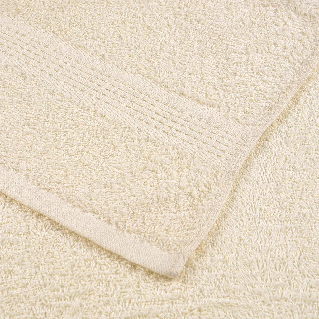 Asciugamani da doccia FROGN 4 pz | Teli per bagno Crema 70x140 cm 360 g/m2