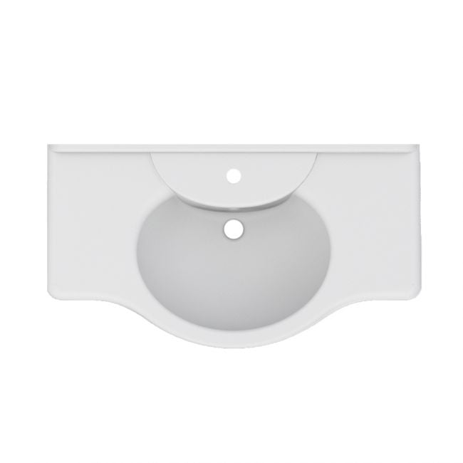 Lavabo a parete Consolle Universale 75 cm 85 cm 105 cm - Misura 105 cm