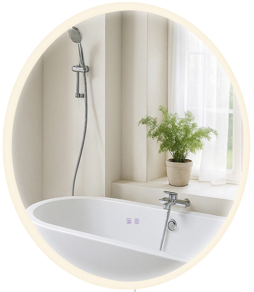 Specchio da bagno Laconia 80 senza Bluetooth