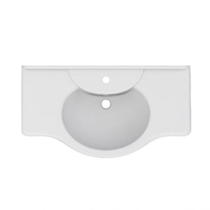 Lavabo a parete Consolle Universale 75 cm 85 cm 105 cm - Misura 75 cm