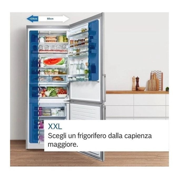 Bosch Serie 6 KGN86AIDR frigorifero con congelatore Libera installazione 631 L D Acciaio inox