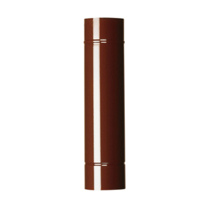 TUBO PER STUFA H  50 CM D 10 CM MARRONE- 12,0 pz