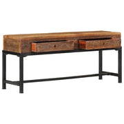 Mobile Porta TV 110x30x46 in Legno Massello di Recupero 351124