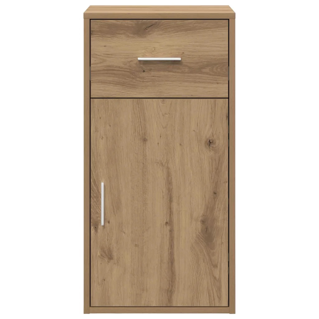 Credenza con Cassetto-Buffet-Armadio da cucina Rovere artigianale 38 x 34 x 75 cm