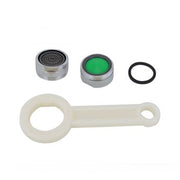Trade Shop - Kit 9pz Aeratori Per Rubinetto M24 In Abs 24mm Chiave Serraggio Guarnizioni 59031 -