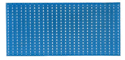 PANNELLO PORTAUTENSILI  cm. 100x50 - Blu 10.00 pz