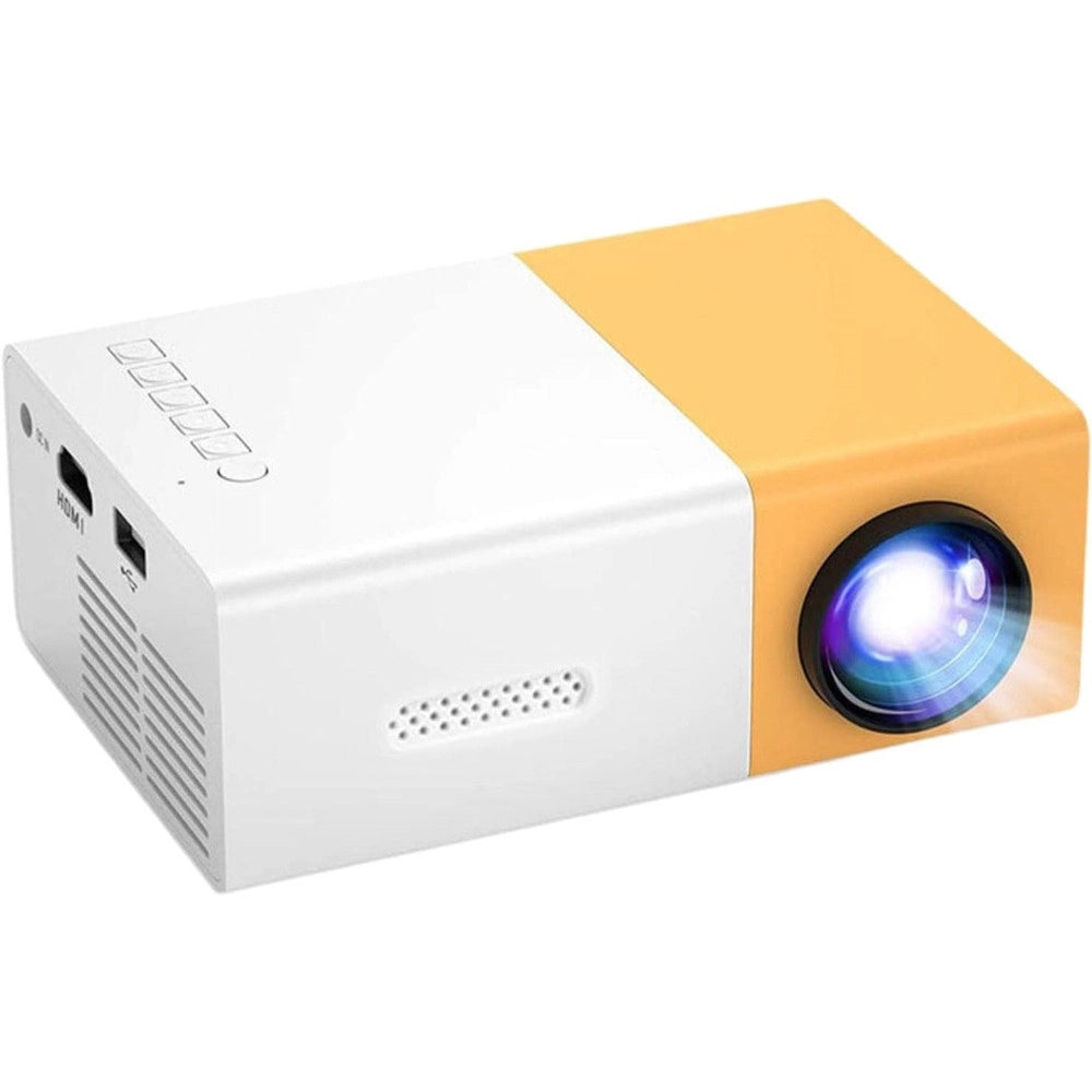 Trade Shop - Mini Proiettore Portatile 1080p Telefono Smart Home Uso Esterno Usb Laptop Ios -