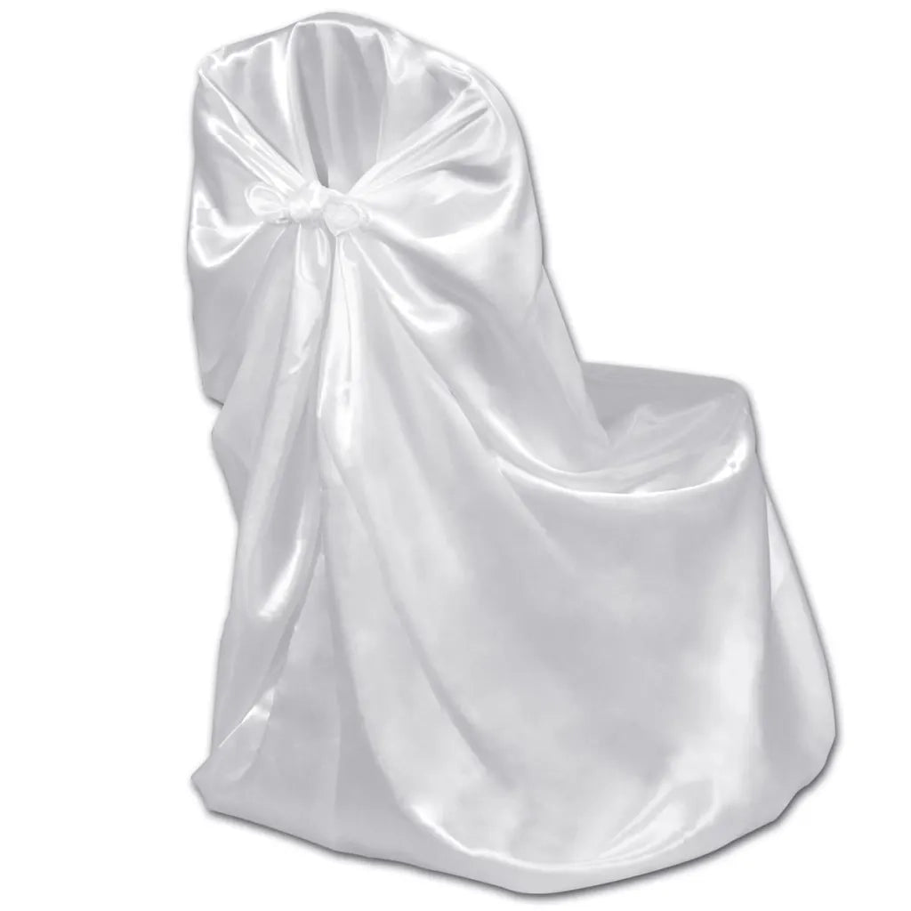 Coprisedia per Feste di Matrimonio 12 pz Bianca CFW4675568
