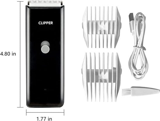 Trimmer per animali - Trimmer per coda, tondeuse silenziosa per animali, spazzola per zampe, occhi, orecchie, faccia