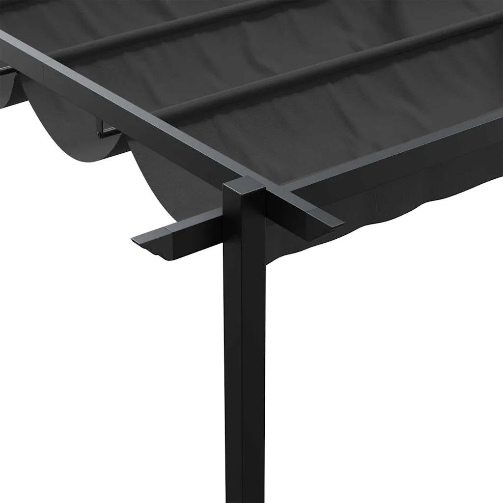 Gazebo Antracite 400 x 300 x 200 cm Poliestere 4003975