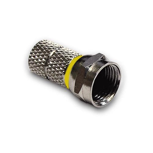 CF66B CONNETTORE DI TIPO F A VITE CON FISSAGGIO DEL CAVO DA 6,6 MM AD AVVITARE