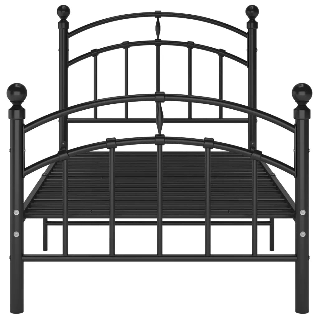 Giroletto Nero in Metallo 100x200 cm 324970