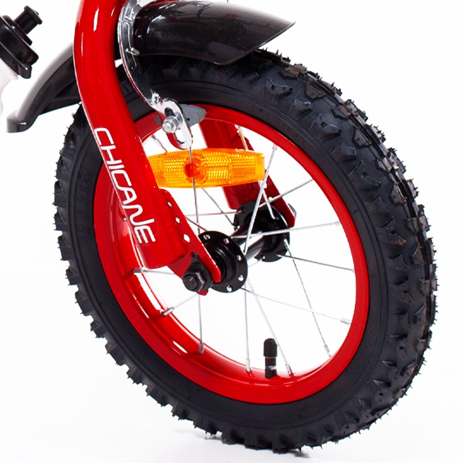 SCH CHICANE 12" bicicletta per bambini, bici bambino, adatta a bambini tra i 3 e i 5 anni, per altezza tra 85 e 105 cm, 