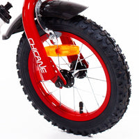SCH CHICANE 12" bicicletta per bambini, bici bambino, adatta a bambini tra i 3 e i 5 anni, per altezza tra 85 e 105 cm, 