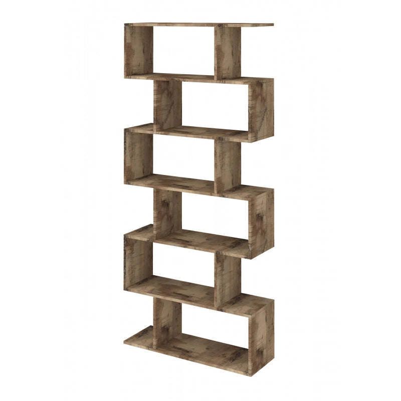 Libreria Calli – 84x192x24 – Acero Pereira