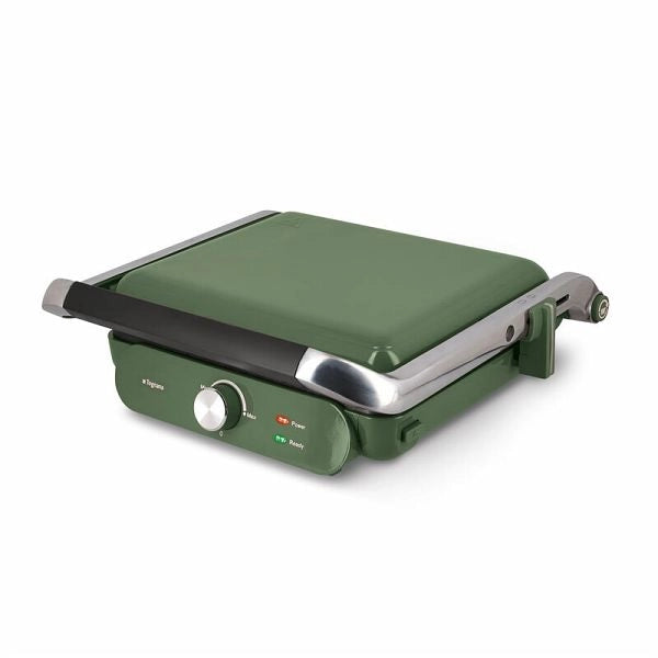 Bistecchiera Tostiera Elettrica Iridea Verde 2000 Watt Tognana