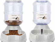 Nutrizione Automatica e Dispensatore d'Acqua per Gatti e Cani - Set di Nutrizione e Bevanda per Animali Piccoli - Boccale per Cani 3,8 L PBA Libero