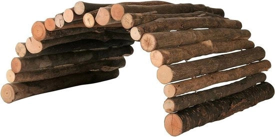 Ponte Naturale per Roditori - 51 x 30 cm Legno (62153)