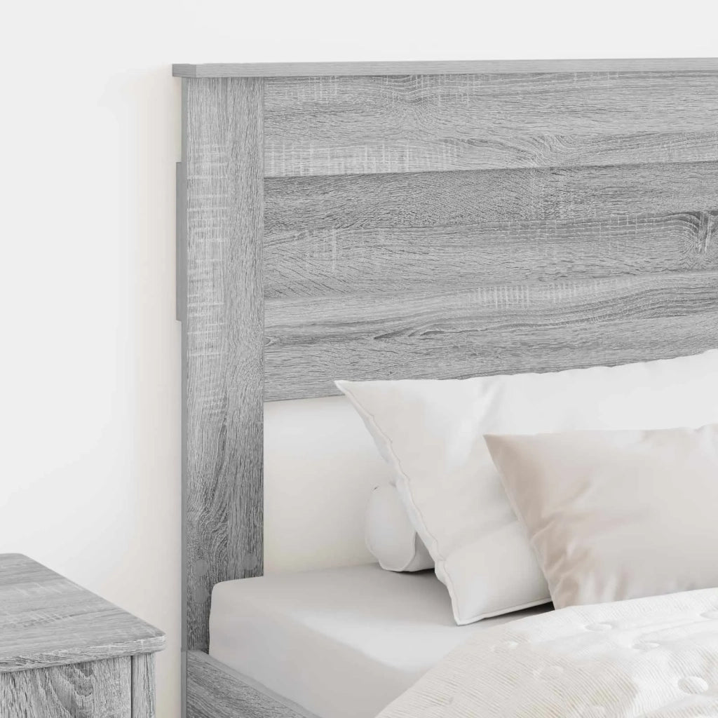 Testiera Grigio Sonoma Legno multistrato