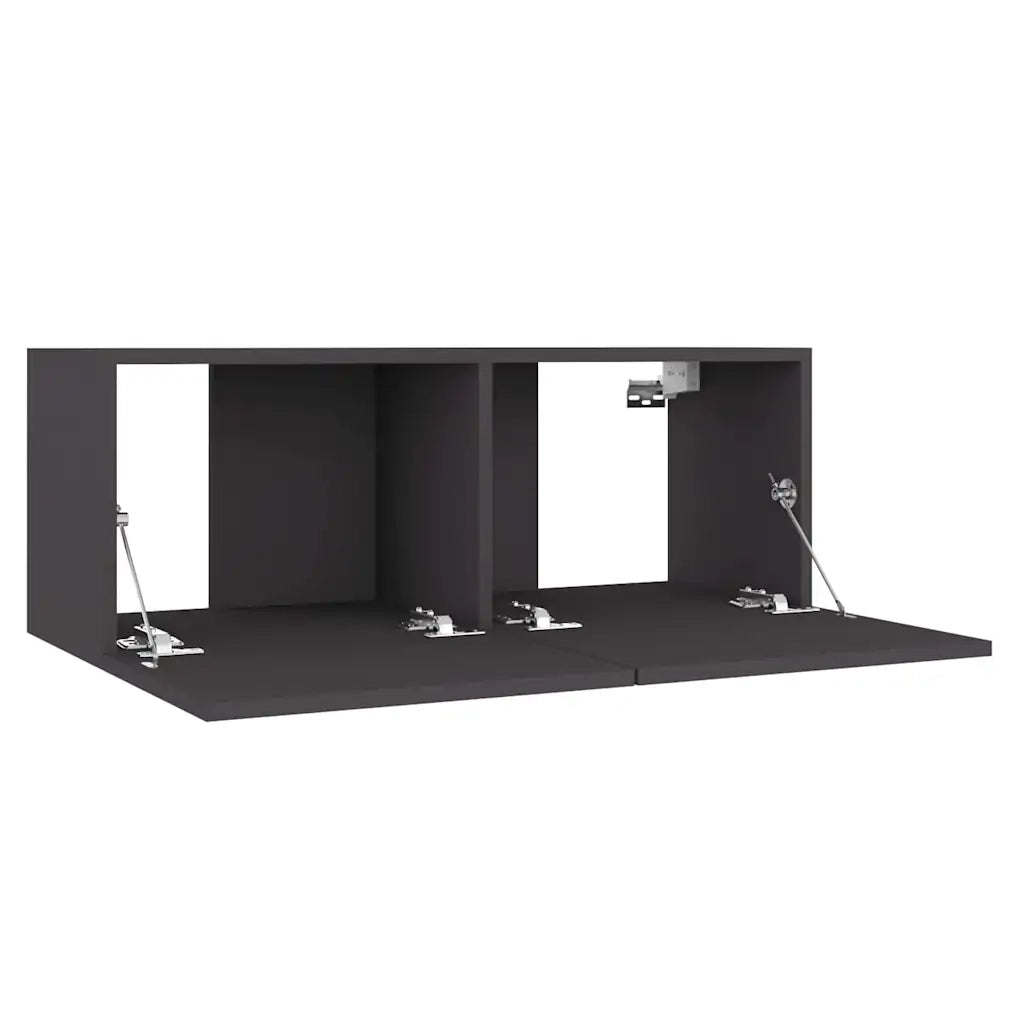 Mobile TV Grigio 80x30x30 cm in Truciolato cod mxl 55470