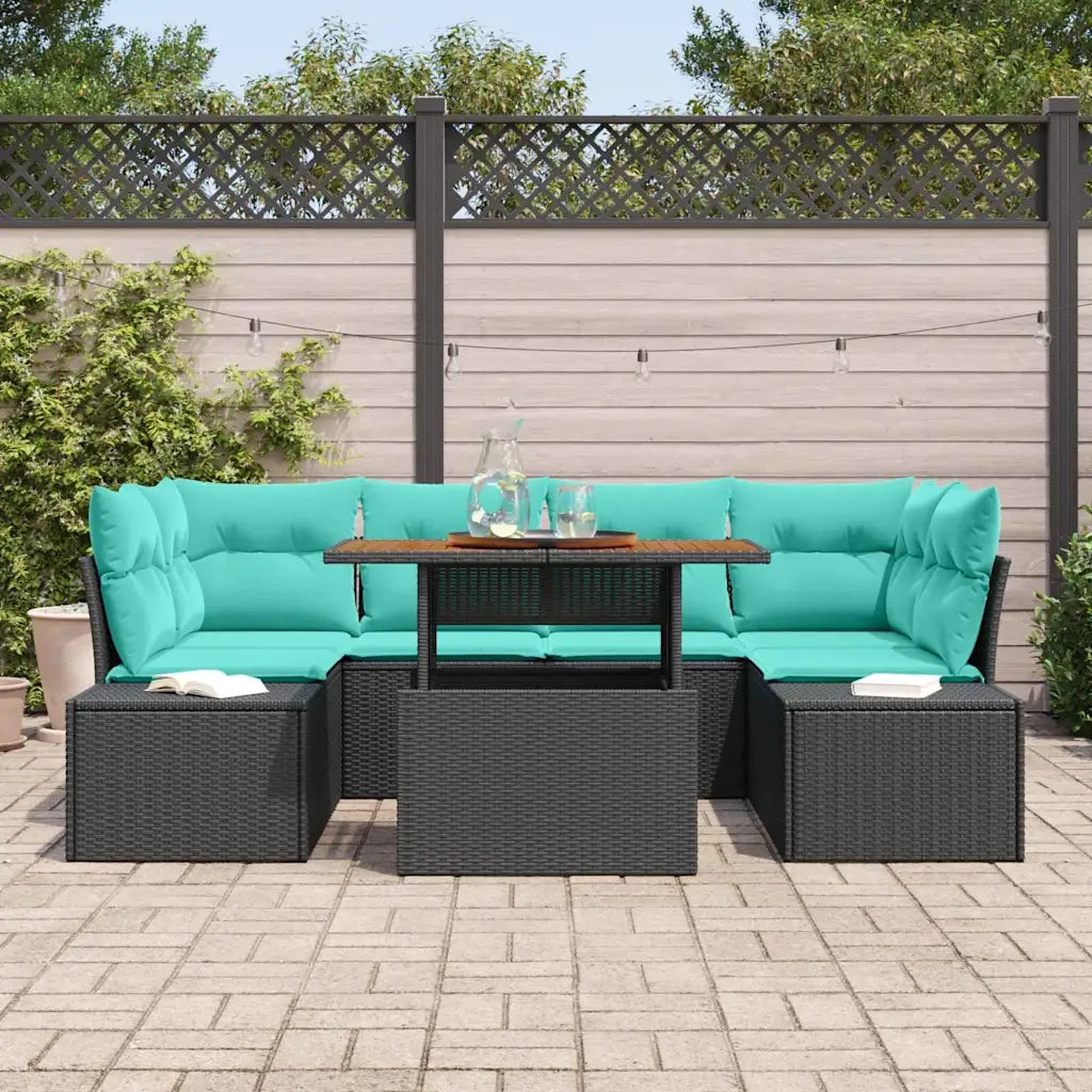 Set da Pranzo per Giardino 7 pz 6-Numero di posti 3349920