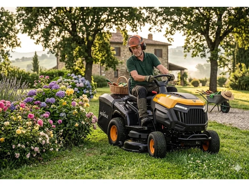 Trattorino Mowox 86/12 RH Idrostatico con Scarico Posteriore - 86 cm