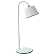 Majestic 120450 WH ALBA Lampada da tavolo LED ricaricabile senza fili con testa magnetica regolabile 360° controllo touch e tre supporti inclusi colore Bianco